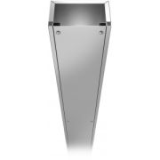 Короб для коммуникаций,  400х120х1500мм, нерж.сталь 430