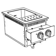 Макароноварка встраиваемая Apach Chef Line SLDI7PCE4R