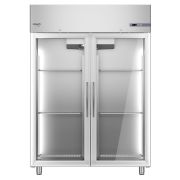 Шкаф морозильный Apach Chef Line LCFM140MD2G со стеклянными дверьми