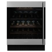 Винный шкаф SMEG CVI338LX3 (петли слева) нерж. сталь / черное стекло