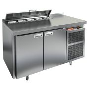 Стол для салатов HICOLD SL2-11GN (1/6) с крышкой
