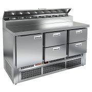 Стол для пиццы HICOLD PZE2-122/GN (1/6H)