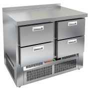 Стол морозильный HICOLD GNE 22/BT с бортом