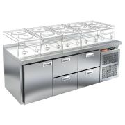 Стол морозильный HICOLD GN 122 BR2 BT LT