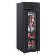 Шкаф холодильный POLAIR CS107-Meat стеклянная дверь, черный, тип 1