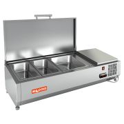 Витрина холодильная HICOLD VRTU 1000 к PZE3 (1/3)