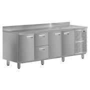 Стол холодильный KAYMAN КСХ-1211/70 (3 двери, 2 ящика)