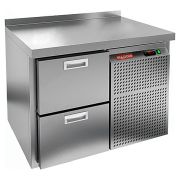 Стол холодильный HICOLD GN 2 BR2 TN