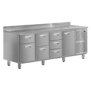 Стол холодильный KAYMAN КСХ-4231/70 (1 дверь, 7 ящиков)