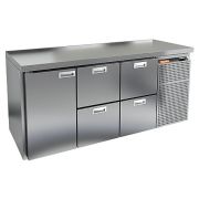 Стол холодильный HICOLD GN 122 BR2 TN O без борта