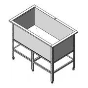 Ванна котломоечная Assum ВКС-С-1/500/1100 (1200х600х850)