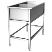 Ванна котломоечная Hessen ВК 2/8 нерж.