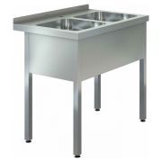 Ванна моечная Assum ВМЦ-П2-2/500 Н (1400х700х850)