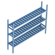 Стеллаж модульный базовый POLAIR LOAD.ME POLY 16AL.3PP50.18B