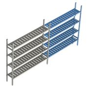 Стеллаж модульный линейный дополнительный POLAIR LOAD.ME POLY 18AL.4PP30.10Е