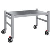Подтоварник на колесах POLAIR LOAD.ME.EXTRA INOX ЕI03.1.50.10W 350х500х1000 мм
