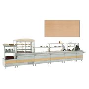 Панель передняя KAYMAN 1120 мм дуб