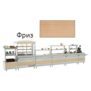 Панель передняя для фриза KAYMAN 1200 мм дуб