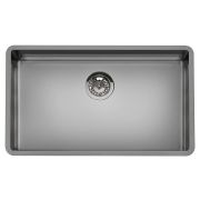 Мойка кухонная SMEG VSTR71DKX 750х440х200 мм (нерж. сталь) черная сталь