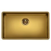 Мойка кухонная SMEG VSTR71BRX 750х440х200 мм (нерж. сталь) латунь
