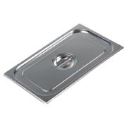 Крышка для гастроемкости Hurakan GD 1/6 (176x162) нерж. сталь