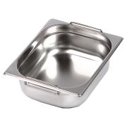 Гастроемкость Rosso GN 1/2-150 (325х265х150) нерж. сталь с ручками