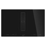 Варочная панель индукционная SMEG HOBD682D2 с интегрированной вытяжкой черная