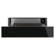 Подогреватель посуды SMEG CPRT615NR черное стекло с медной фурнитурой
