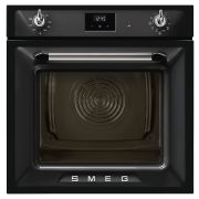 Духовой шкаф с пиролизом SMEG SOP6900TN черный