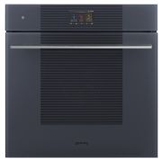 Духовой шкаф с пиролизом SMEG SOP6104TPG Neptune Grey серый / стекло