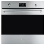 Духовой шкаф комбинированный с паром SMEG SO6302S3PX нерж.сталь / черное стекло