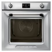 Духовой шкаф комбинированный с паром и пиролизом SMEG SOP6902S2PX нерж. сталь