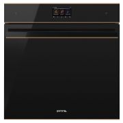 Духовой шкаф комбинированный с паром и пиролизом SMEG SOP6604S2PNR черное стекло с медной фурнитурой