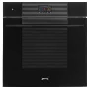 Духовой шкаф комбинированный с микроволнами и паром SMEG SO6104APB3 черный / стекло