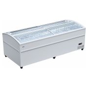 Ларь-бонета CORTINA 250 HT/CT (RAL 7016) с делителями и решётками Левин